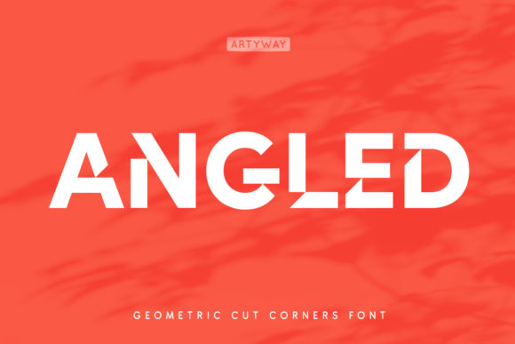 Angled: A Bold Display Font for Digital Brand Impact