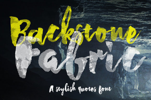Backstone Fabric: A Bold Display Font for Scroll-Stopping Marketing