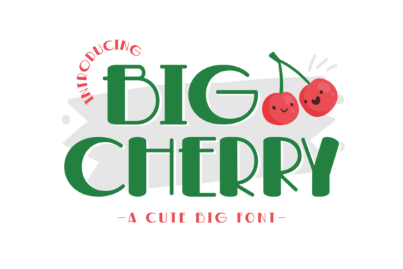 Big Cherry: A Friendly Display Font for Warm Editorial Moments