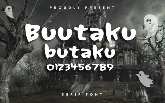 Buutaku: A Display Font That Stops Scrolling