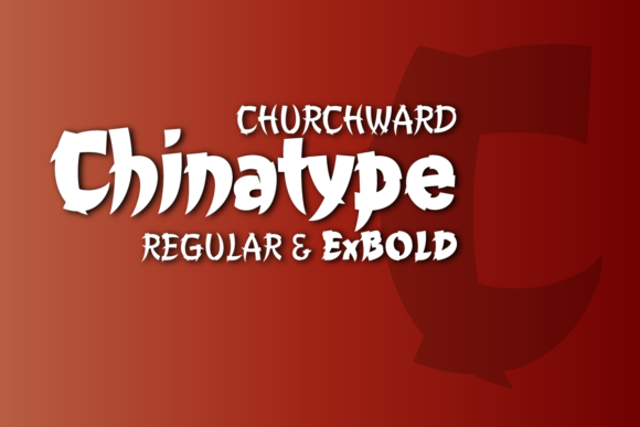 Churchward Chinatype: A Spooky Display Font That Actually Works