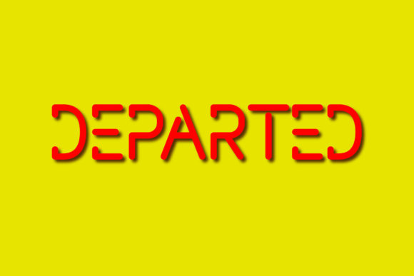 Departed: A Display Font That Speaks With Quiet Confidence