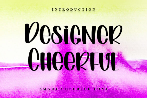Designer Cheerful: A Playful Display Font That Lifts Your Web Layout