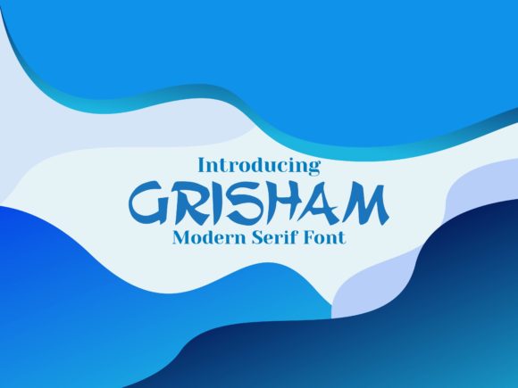 Grisham: A Playful Display Font for Digital Branding