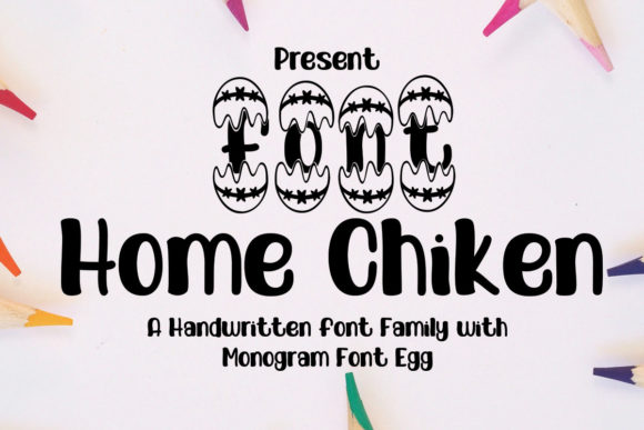 Home Chiken Font: A Playful Display Typeface for Friendly Digital Brands