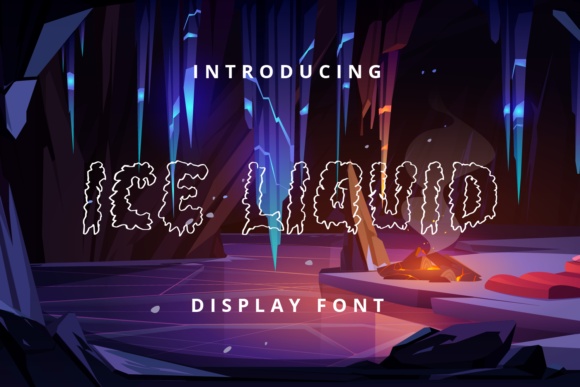 Ice Liquid: A Playful Display Font for Editorial Energy