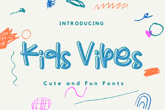 Kids Vibes: A Display Font That Delivers Playful Clarity