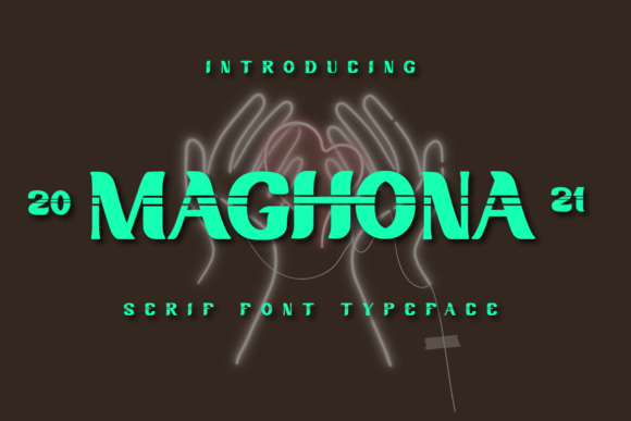 Maghona: A Display Font That Brings Warmth and Personality to Real Branding