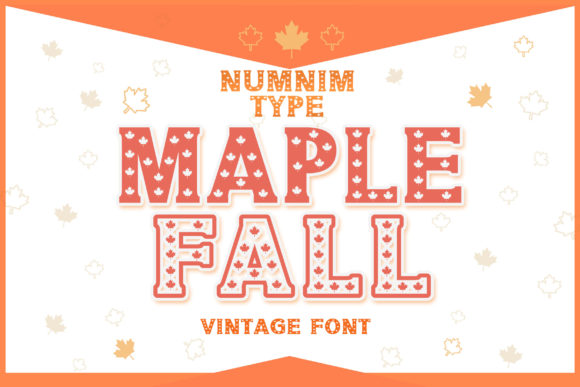 Maple Fall: A Display Font That Feels Like Autumn Light