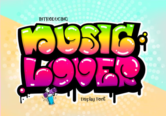 Music Lover: A Display Font That Grabs Attention—Not Just Noise