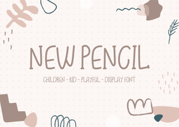 New Pencil Font: A Quirky Display Typeface That Delivers Charm