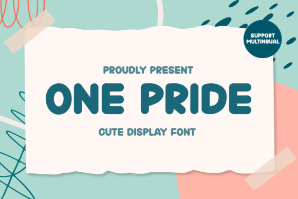 One Pride: A Display Font That Demands Attention—Wisely