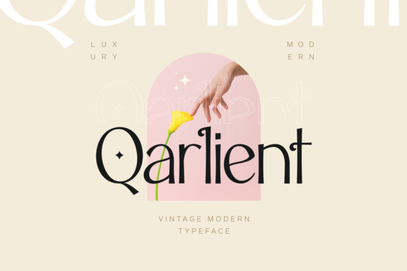 Qarlient: A Display Font That Makes Your Brand Feel Intentional