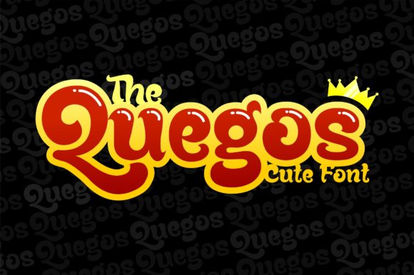 Quegos: A Display Font That Makes Your Campaign Stand Out