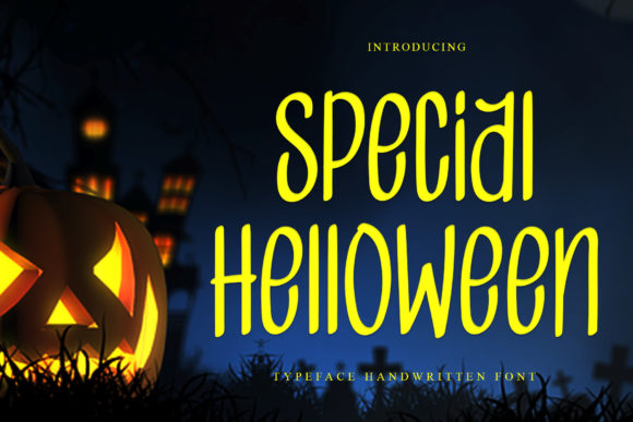 Special Helloween: A Display Font That Delivers Personality at First Glance
