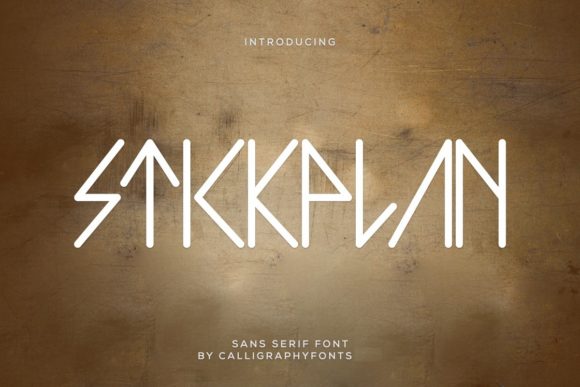Stickplan: A Clean, Confident Display Font for Small Businesses