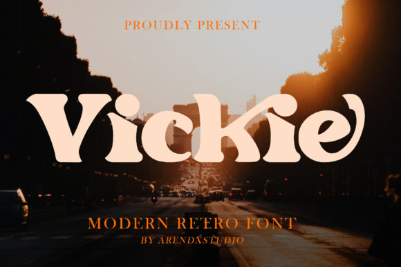 Vickie: The Display Font That Makes Your Headlines Unmissable