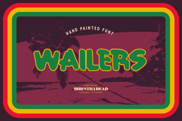 Wailers: A Bold Display Font for Creative Brand Identity